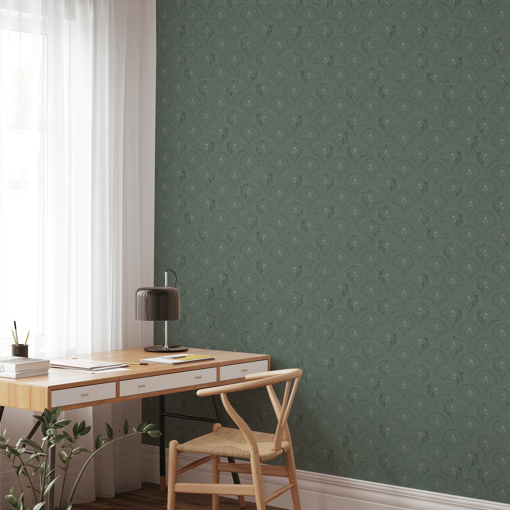 Bild på Santelah Scallops Dark Green - 1038001-03